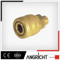 C114 3/8" NPT thread ARO type brass female threaded pneumatic flexible hose connector